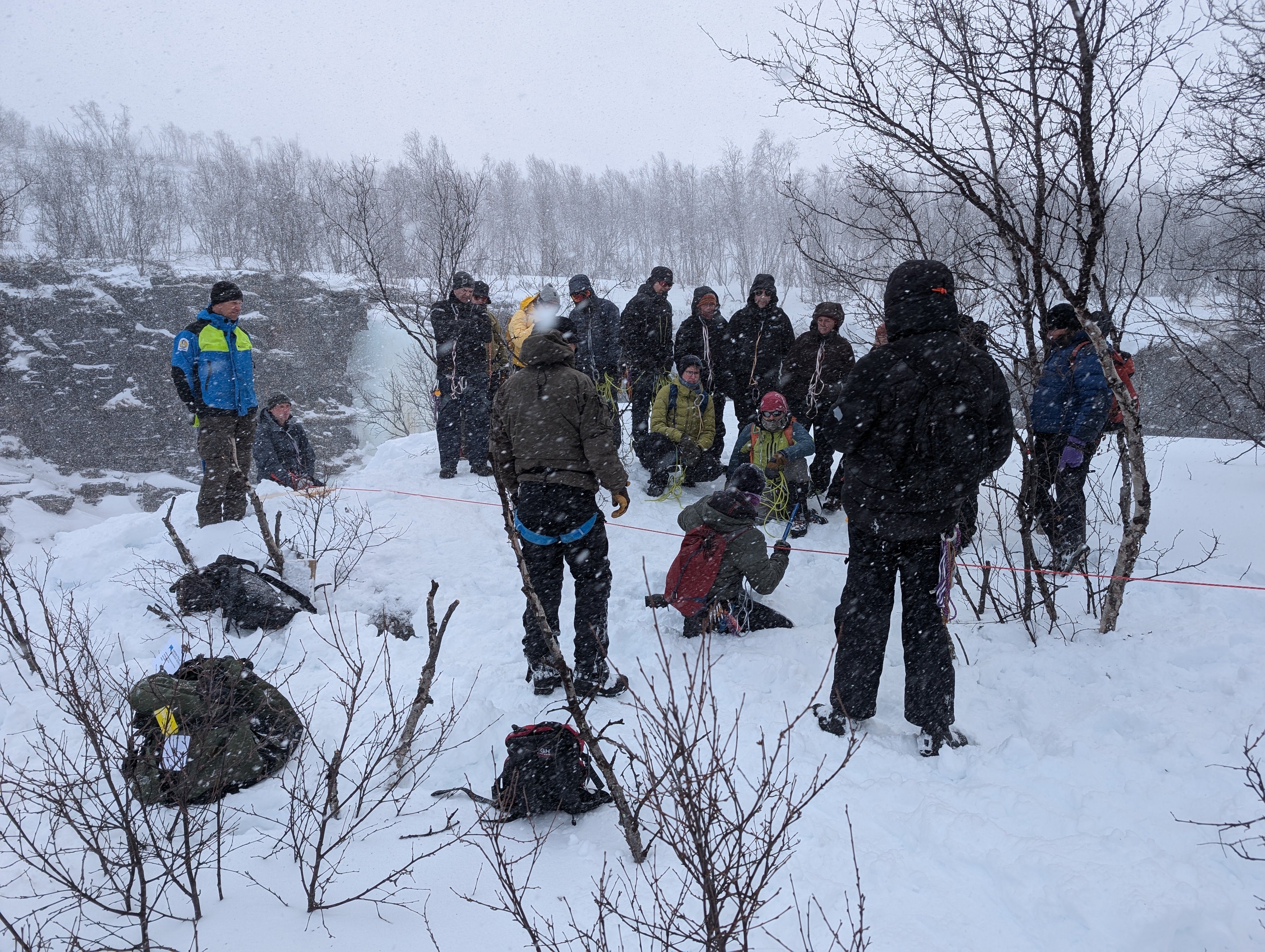 Fältkurs i Abisko förbereder forskare inför Antarktisexpedition
