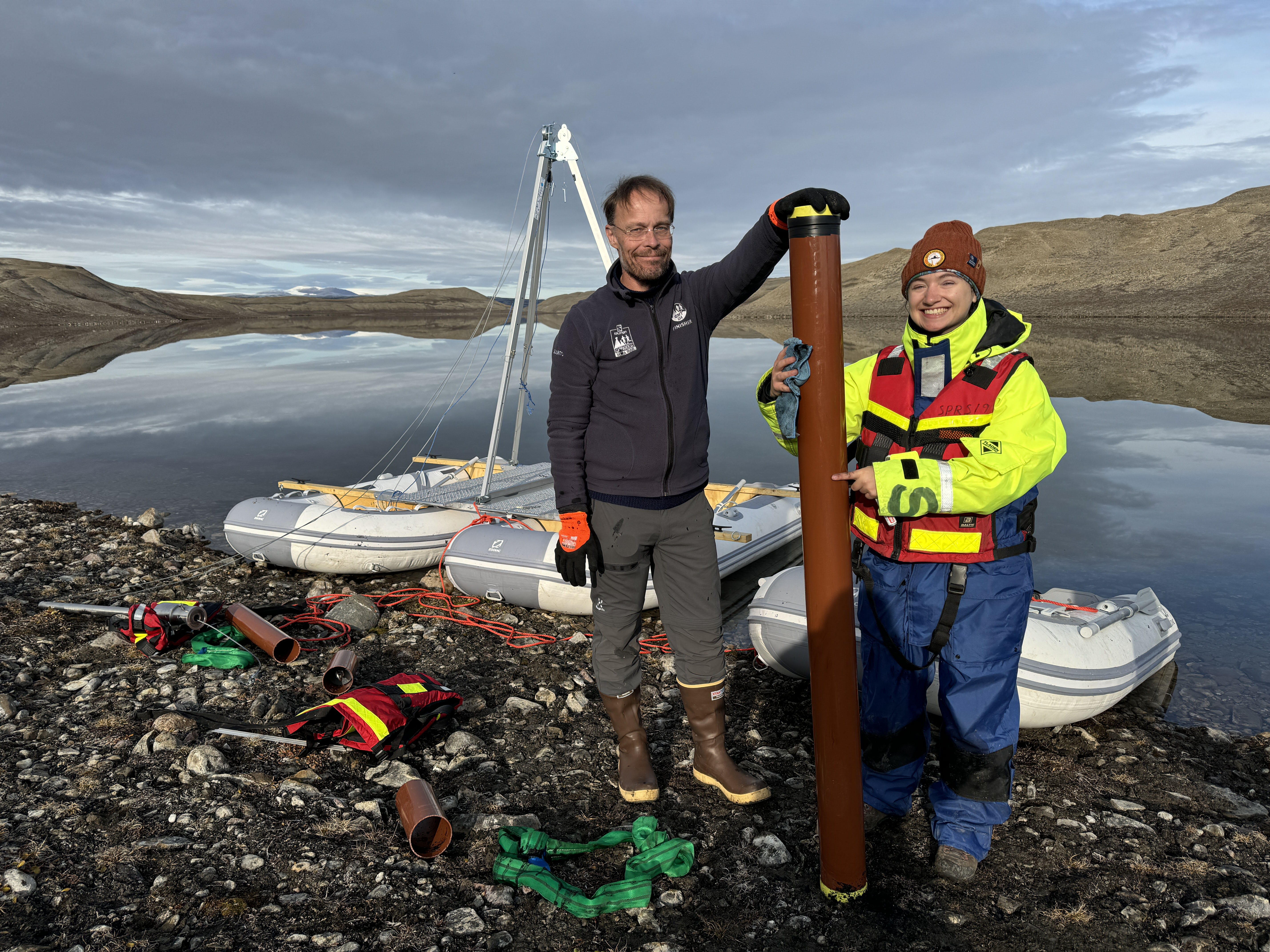 Grönlandsexpedition samlade förhistoriska DNA-prover