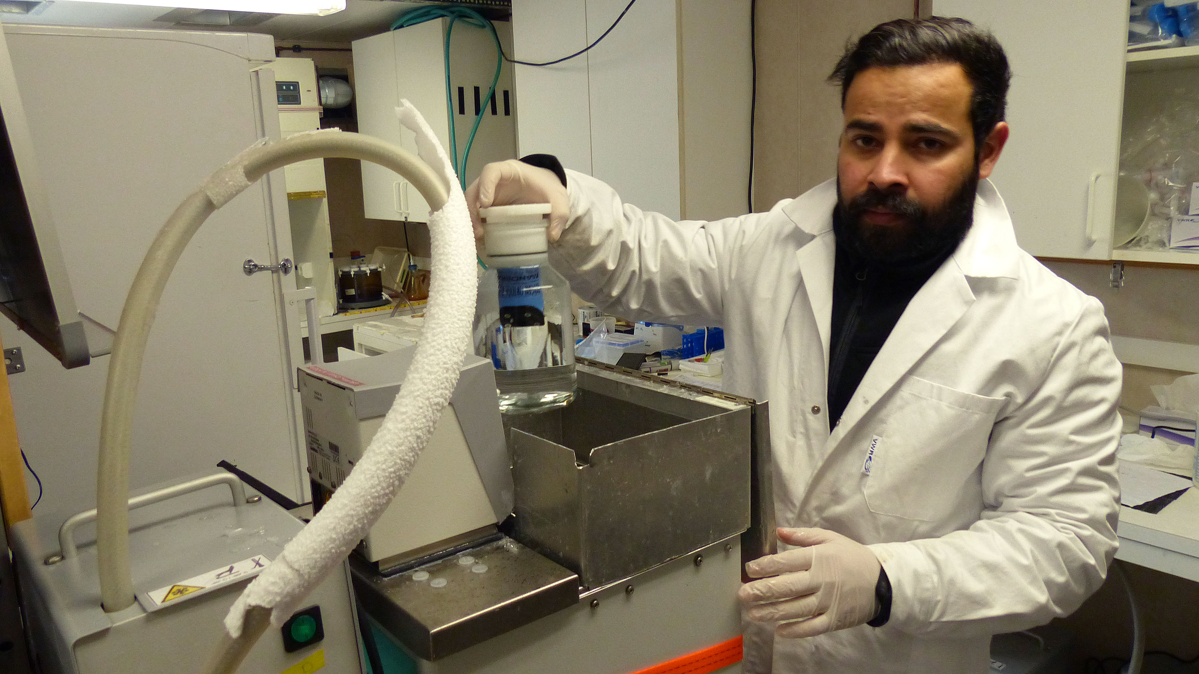 Bakteriers andning och utbredning påverkar livet i Norra ishavet