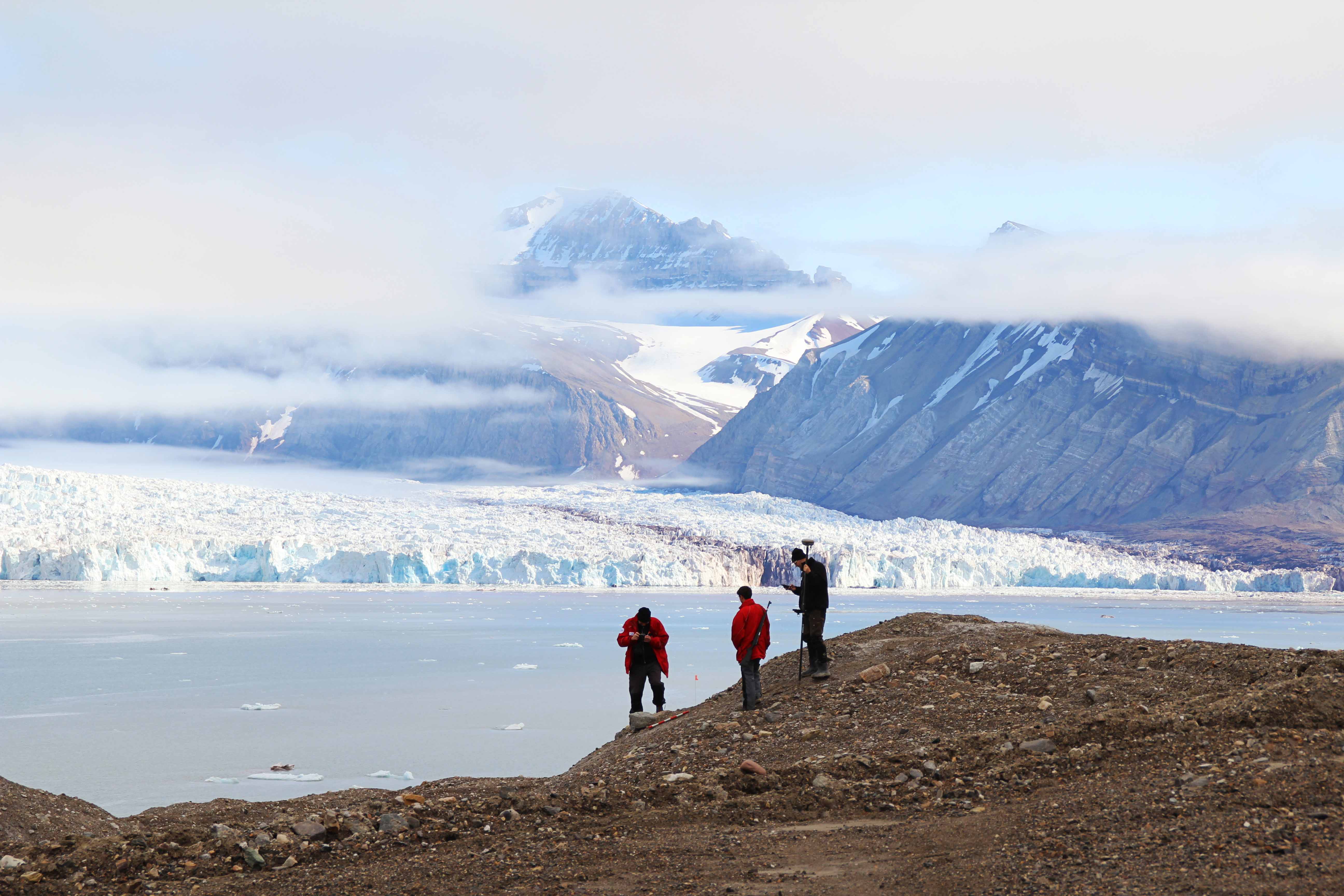 Fältstudier på Svalbard hjälper till att förstå landskapet på Mars
