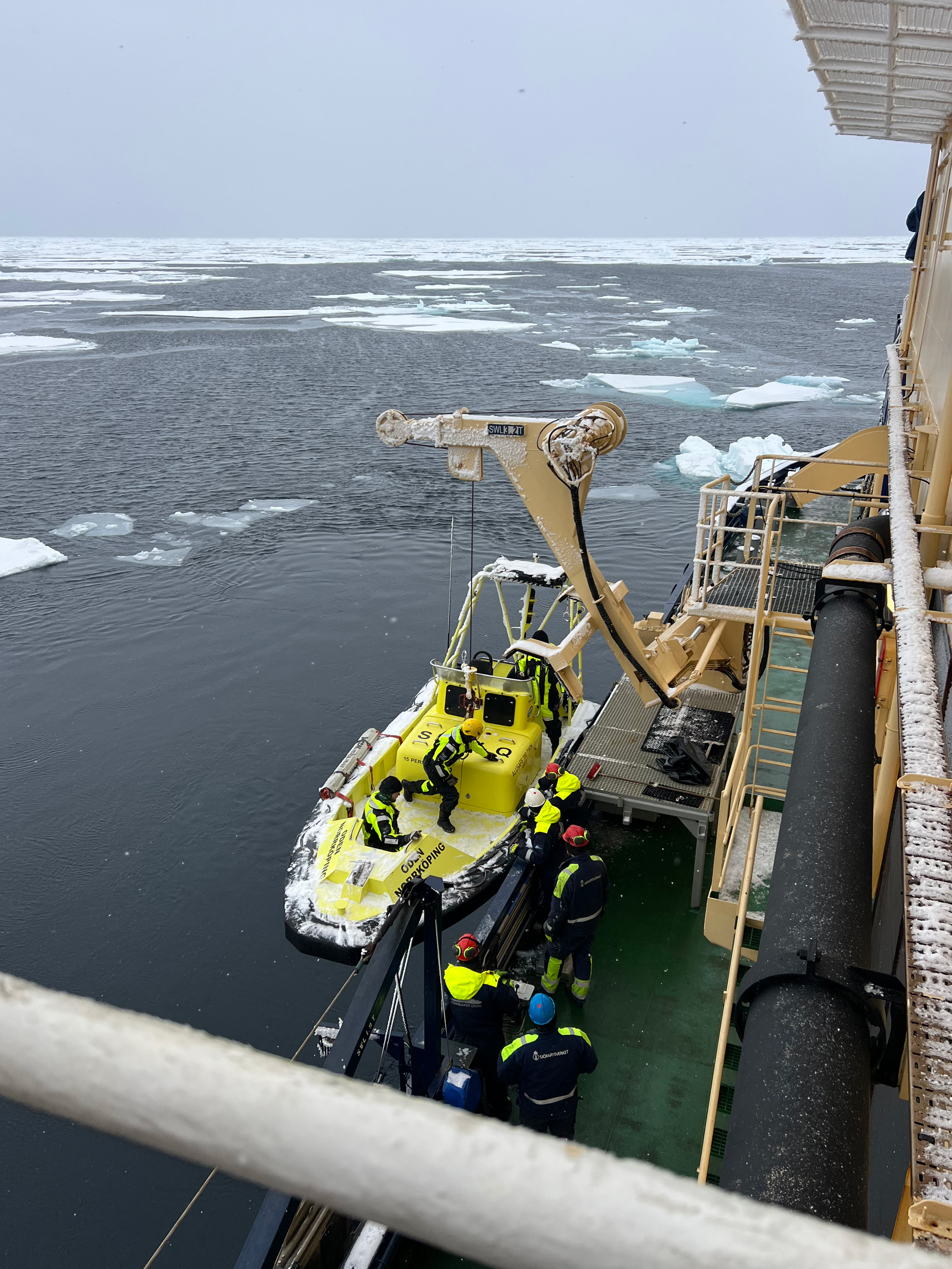 Slutet på expeditionen närmar sig