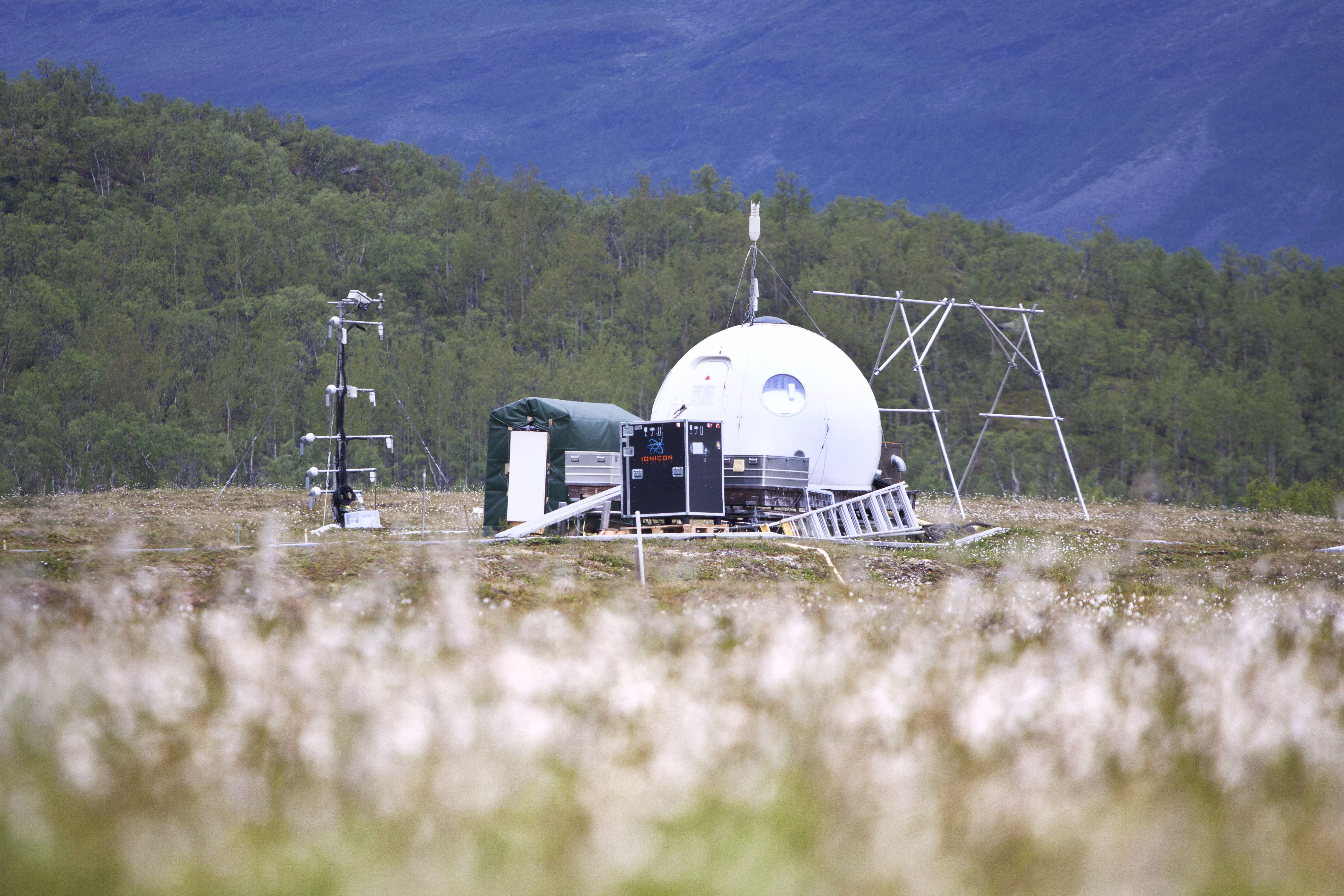 ICOS-stationen i Stordalen.