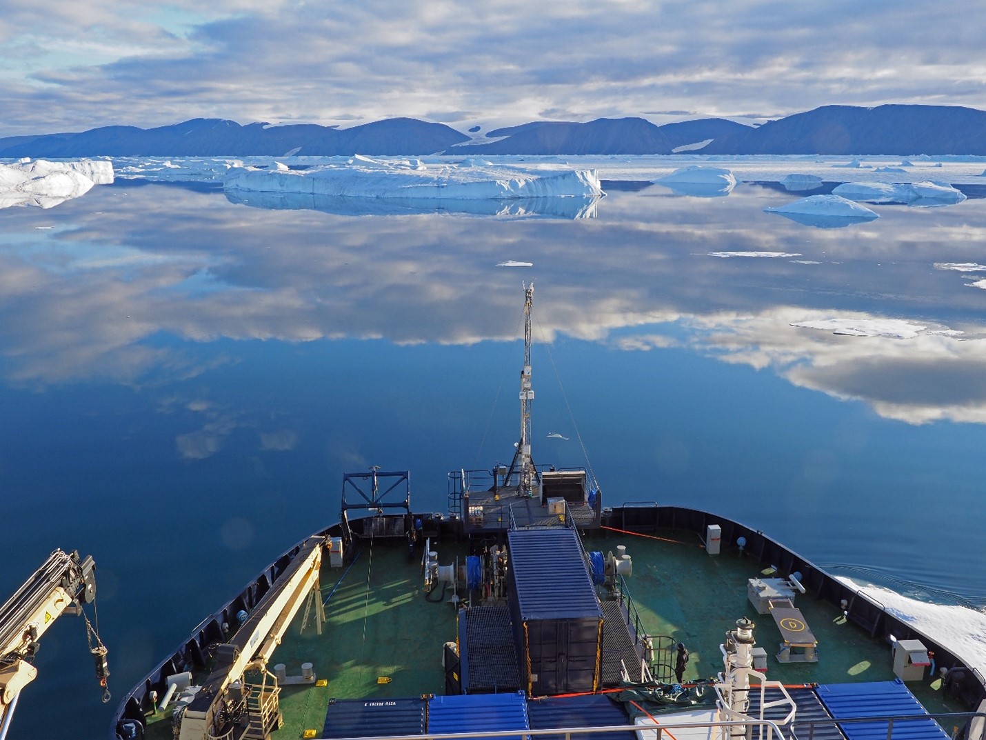 Framgångsrik datainsamling i Victoria- och Nordenskjöldfjordarna