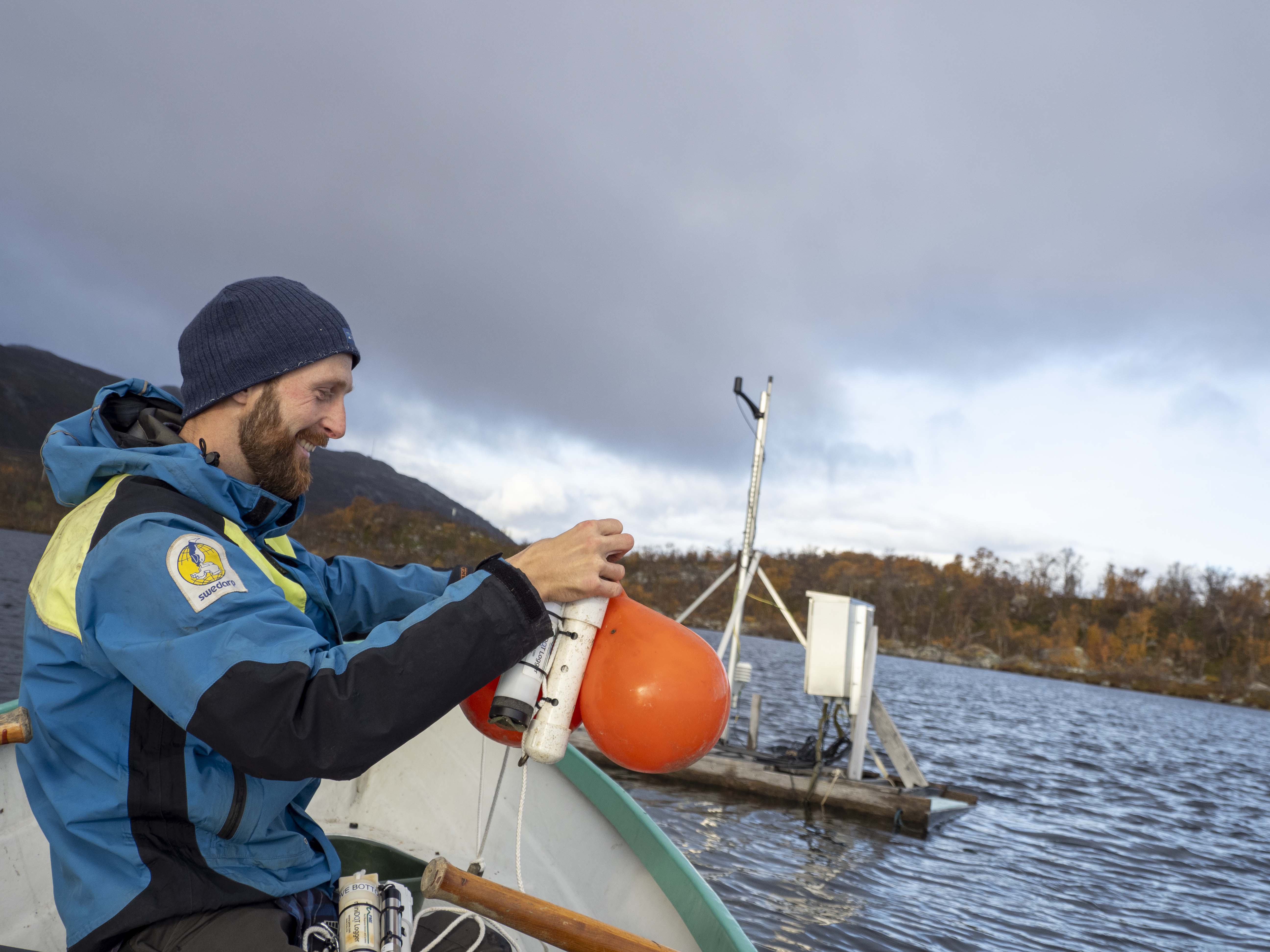 Förberedelser för vintern på Abisko naturvetenskapliga station