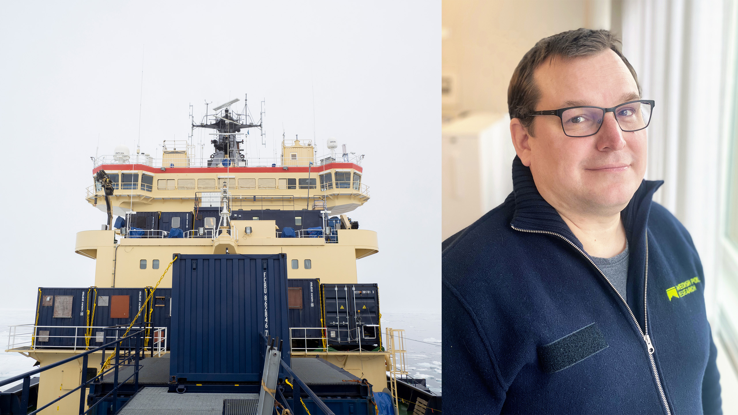 It-tekniker förstärker forskningsstödet på isbrytaren Oden