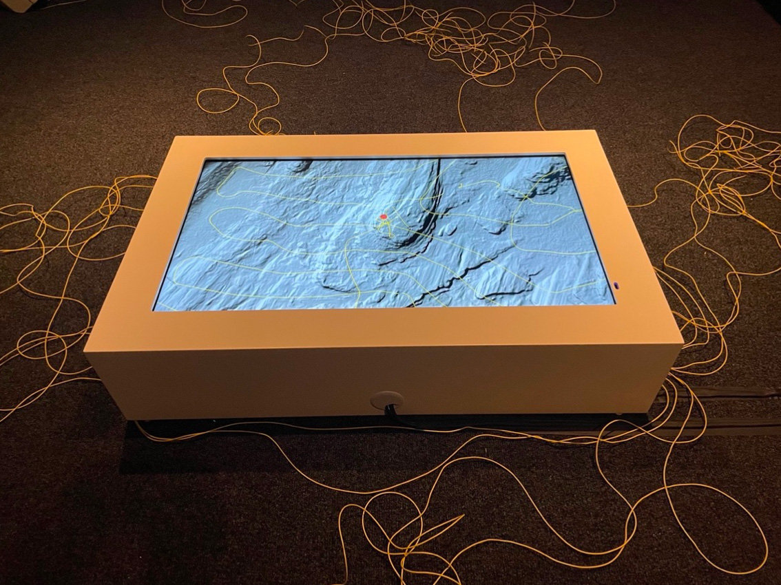 Bild på konstinstallationen Soundings. 