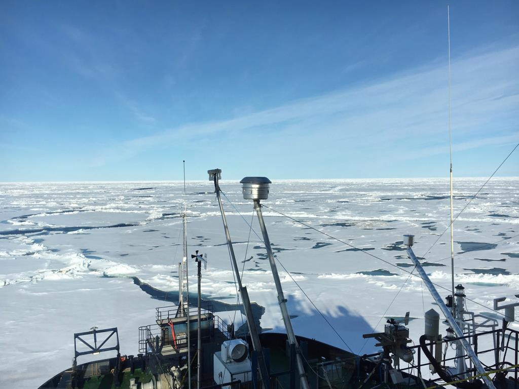 Att identifiera molnkärnor vid Nordpolen