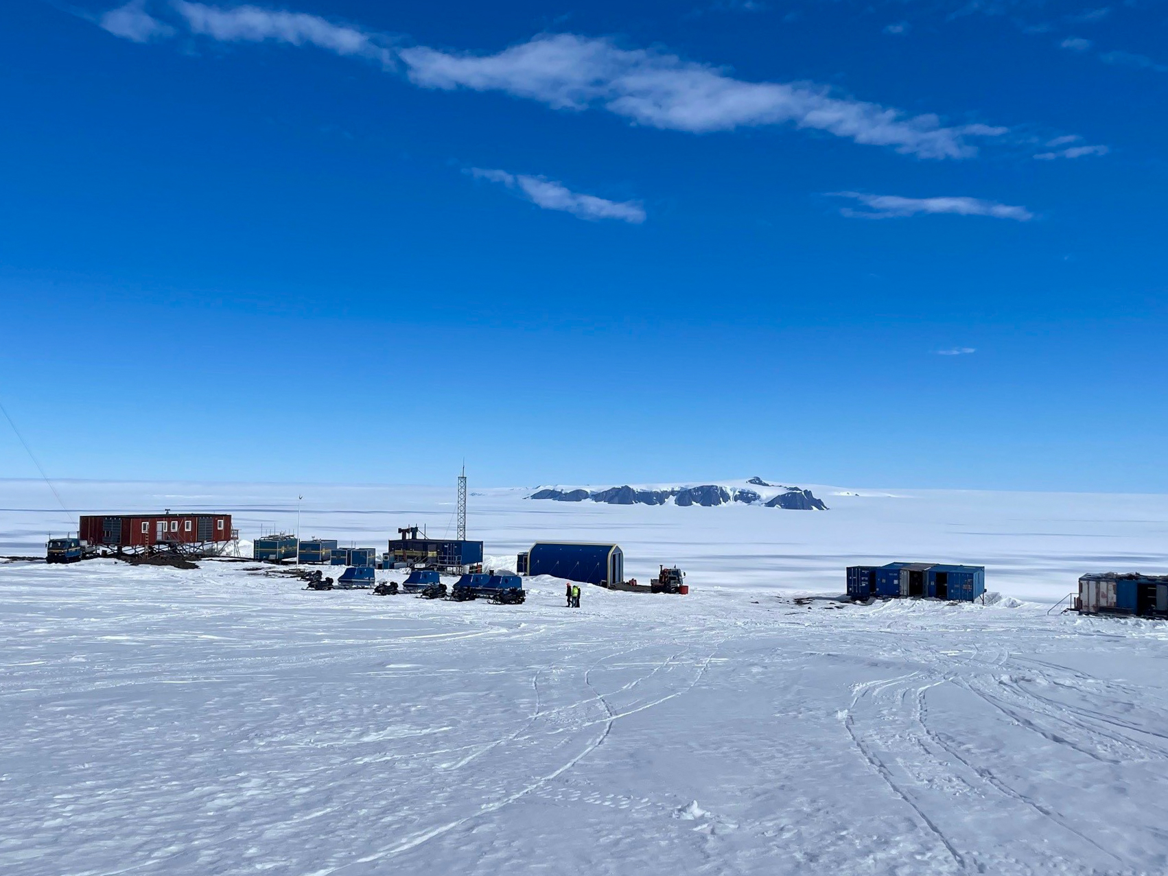 Den svenska stationen Wasa i Antarktis