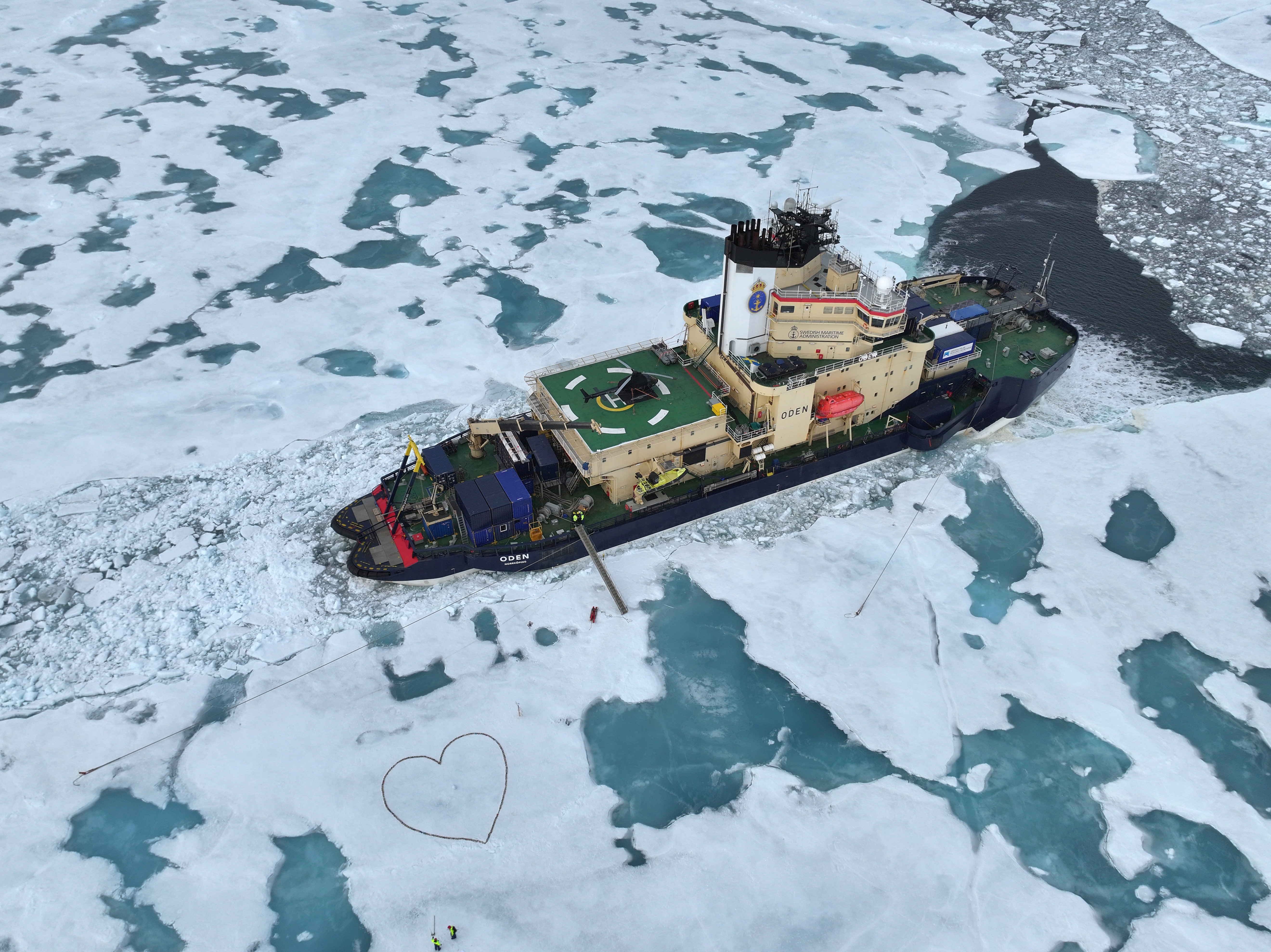 Utlysning: Early Career Research Program ombord på isbrytaren Oden under Canada–Sweden Arctic Ocean Expedition 2026!