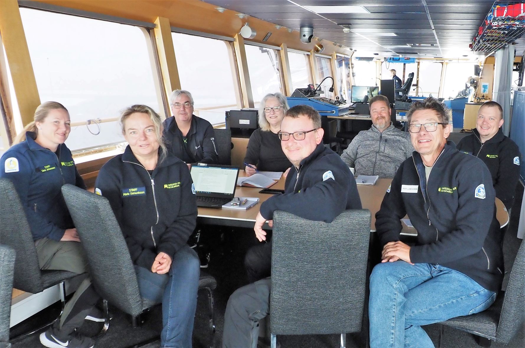 Morgonmöte på Bryggan