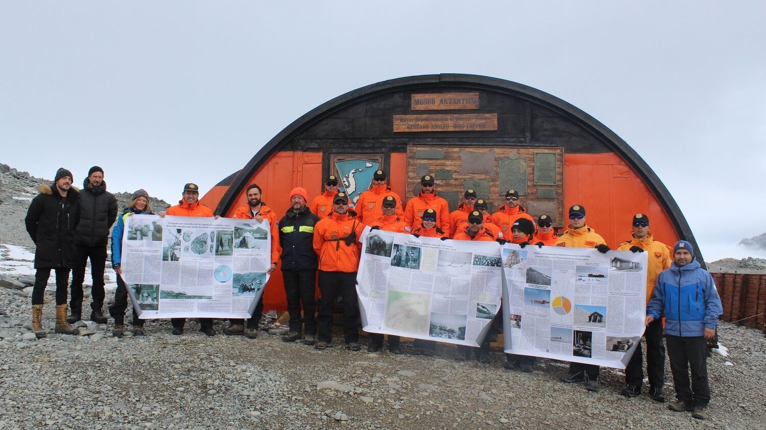 Posters till Antarktismuseum