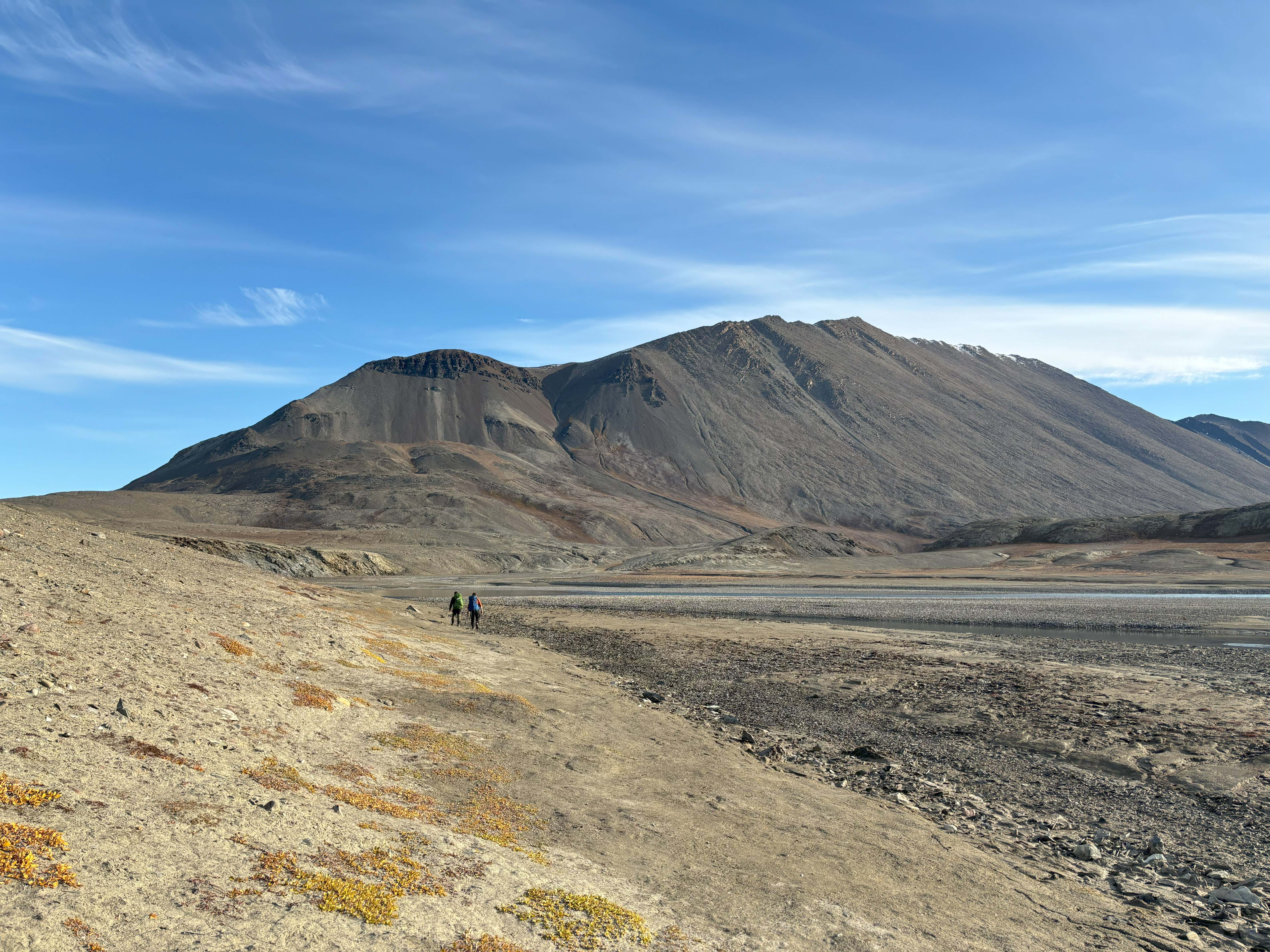 Fältarbete i Gunnar Andersson-dalen 